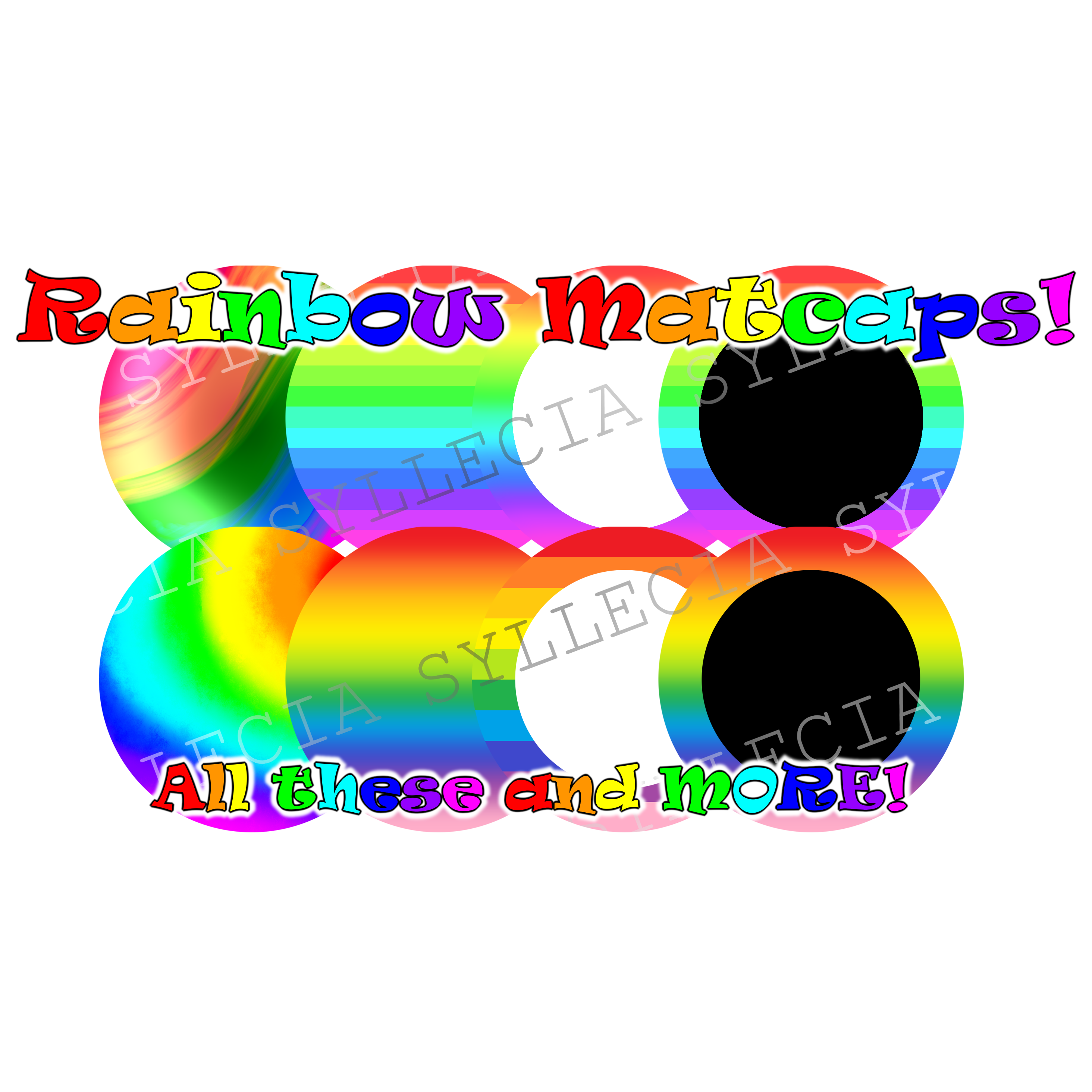Rainbow Matcaps