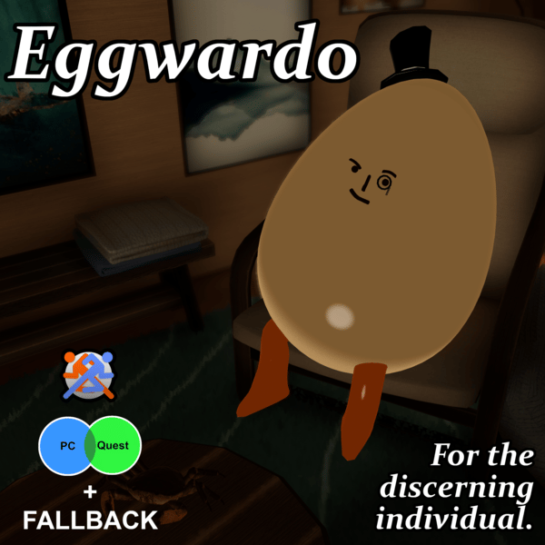 Eggwardo VRChat Avatar 3.0 + Fallback! - For Quest and PC!