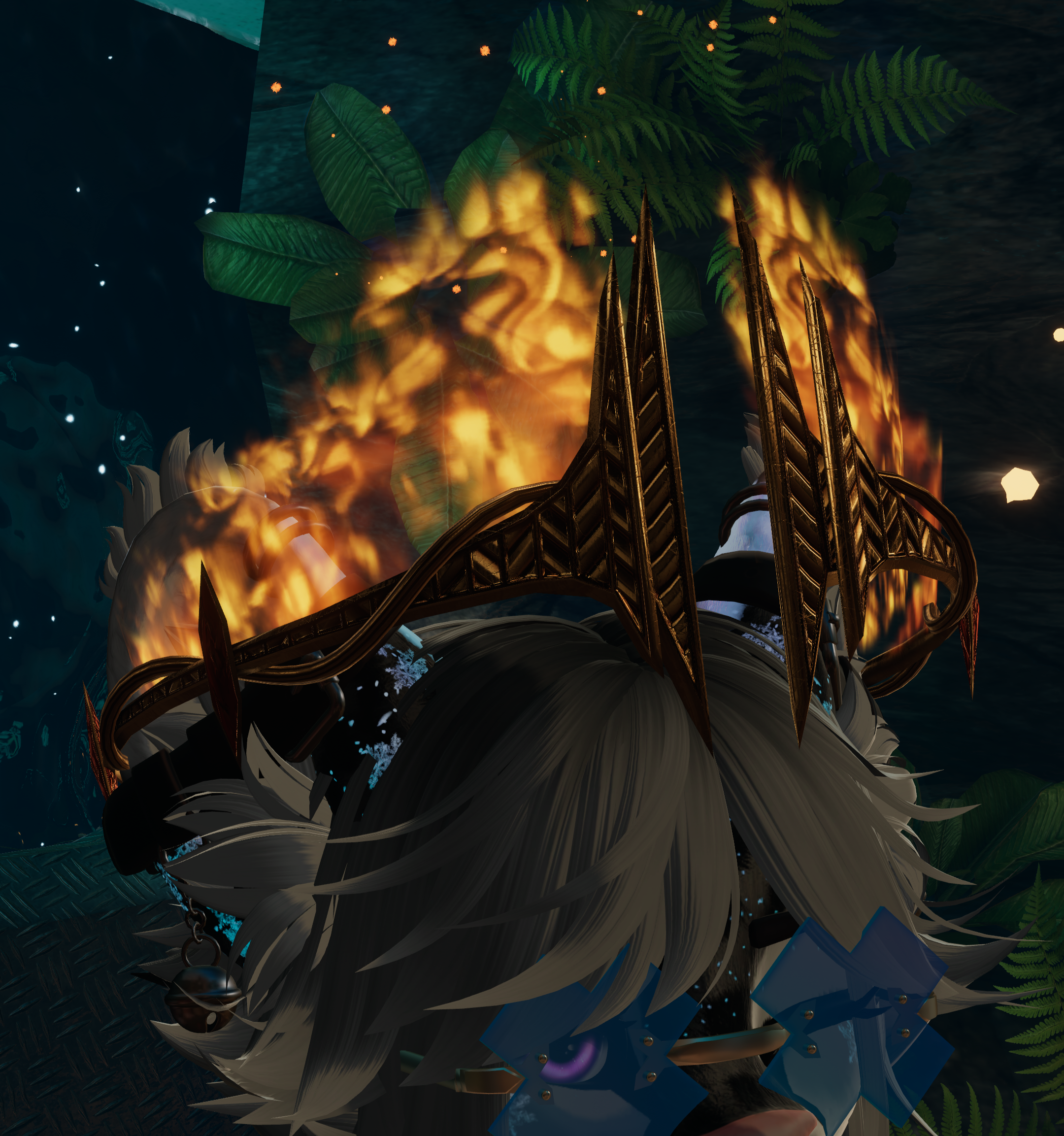 Ember Crown Halo Accessory - Particles, Emissions, Hues!