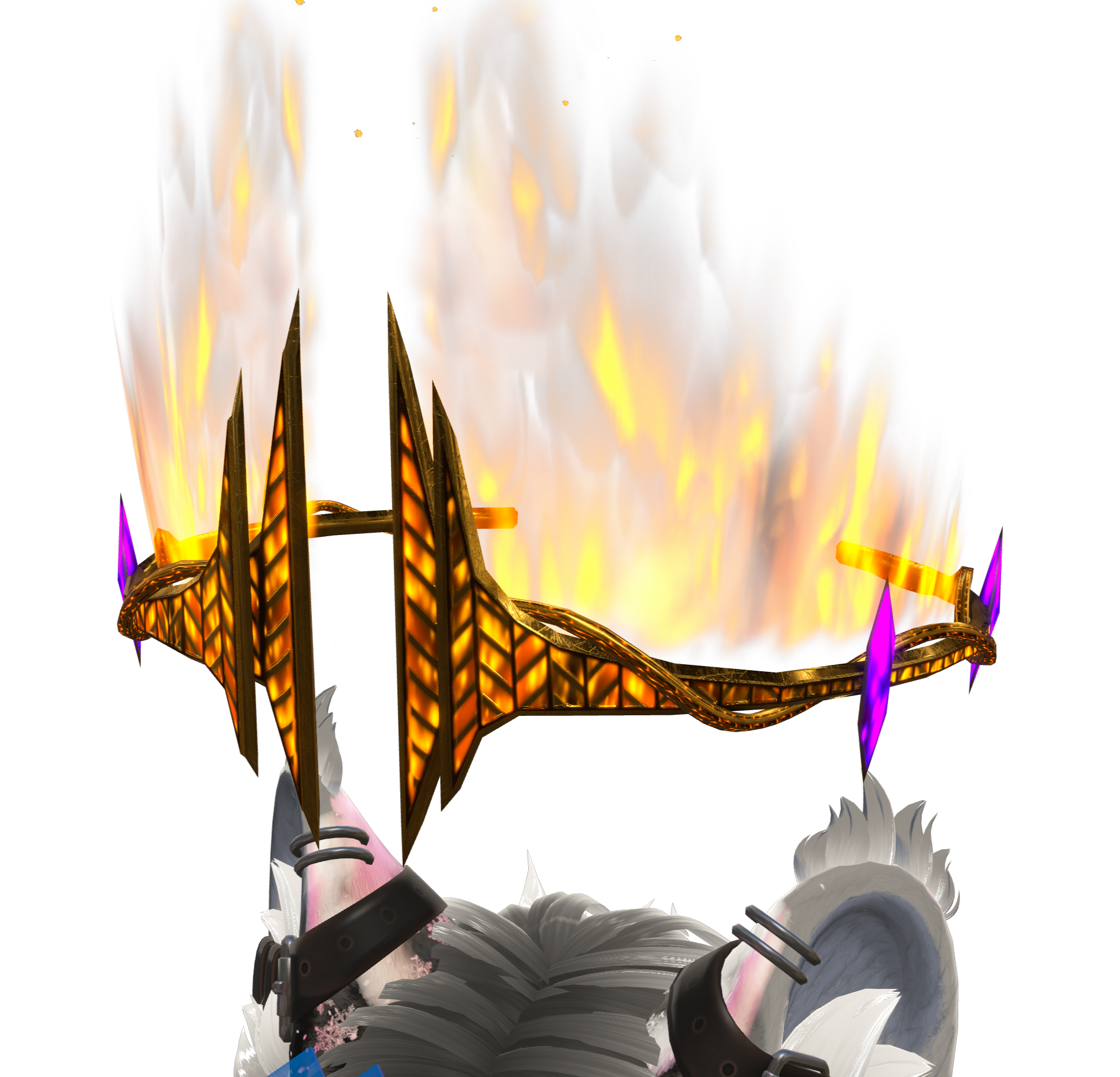 Ember Crown Halo Accessory - Particles, Emissions, Hues!