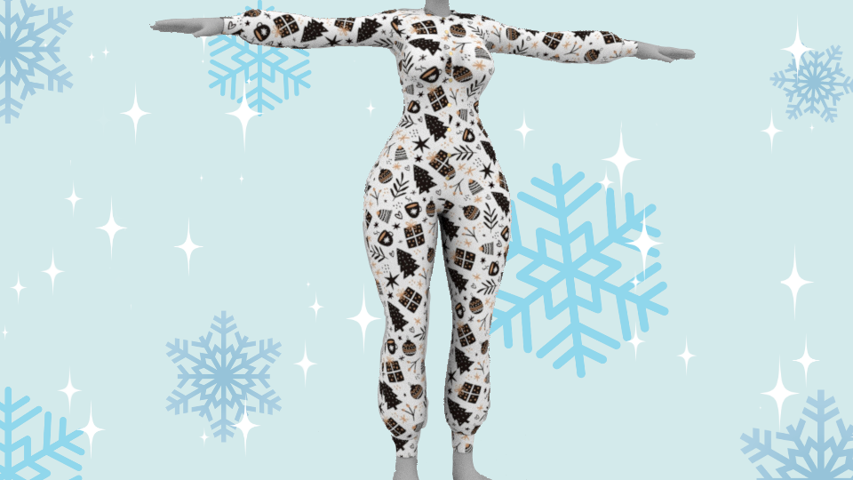 Christmas Onesie Female
