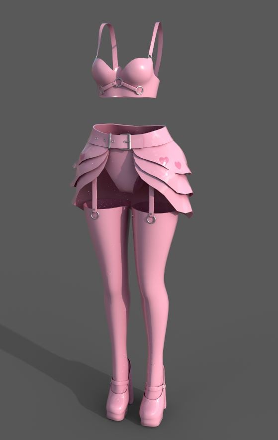 Heart Costume
