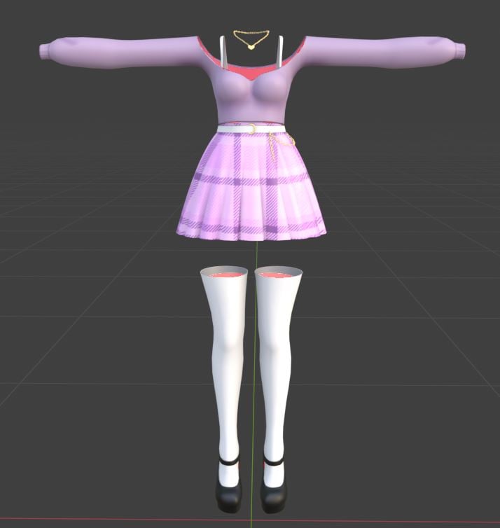 Purple Outfit