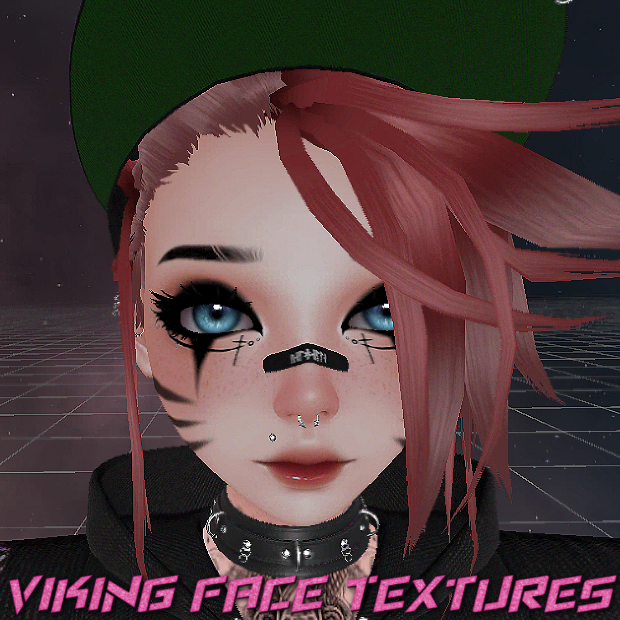 Viking Girl Face Textures ( Savi Head )