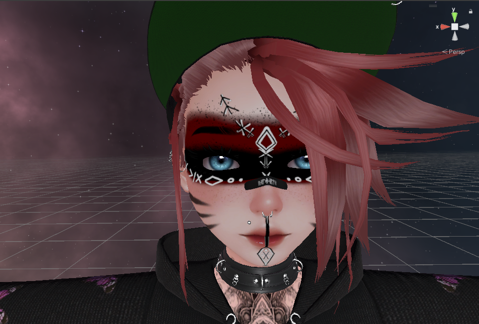 Viking Girl Face Textures ( Savi Head )