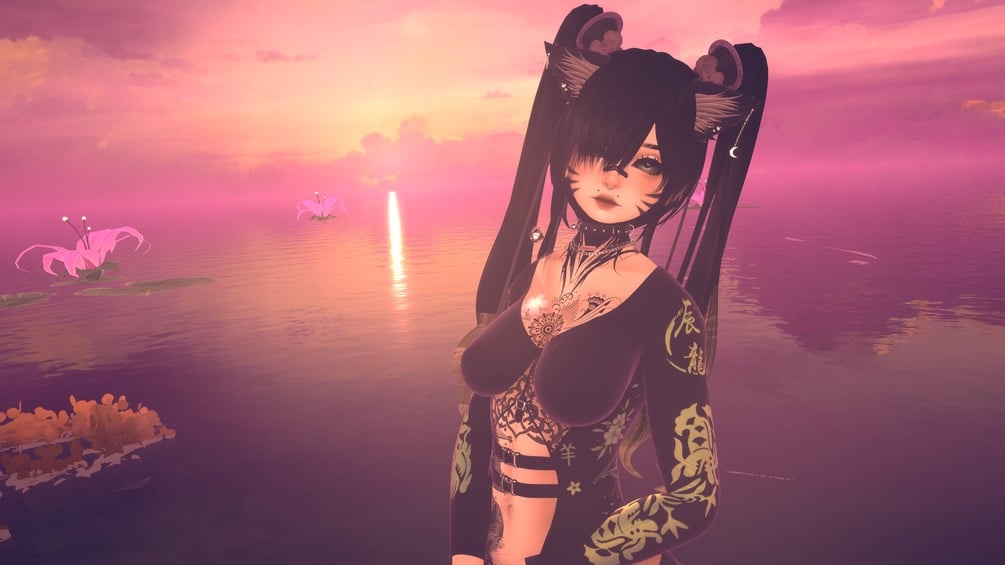 Asian Waifu Bodysuit | 2K & 4K Textures | Substance Files