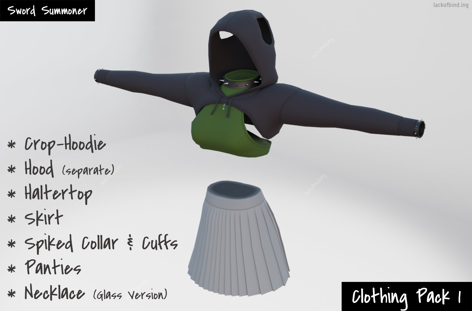 Sword Summoner Clothing Pack 1