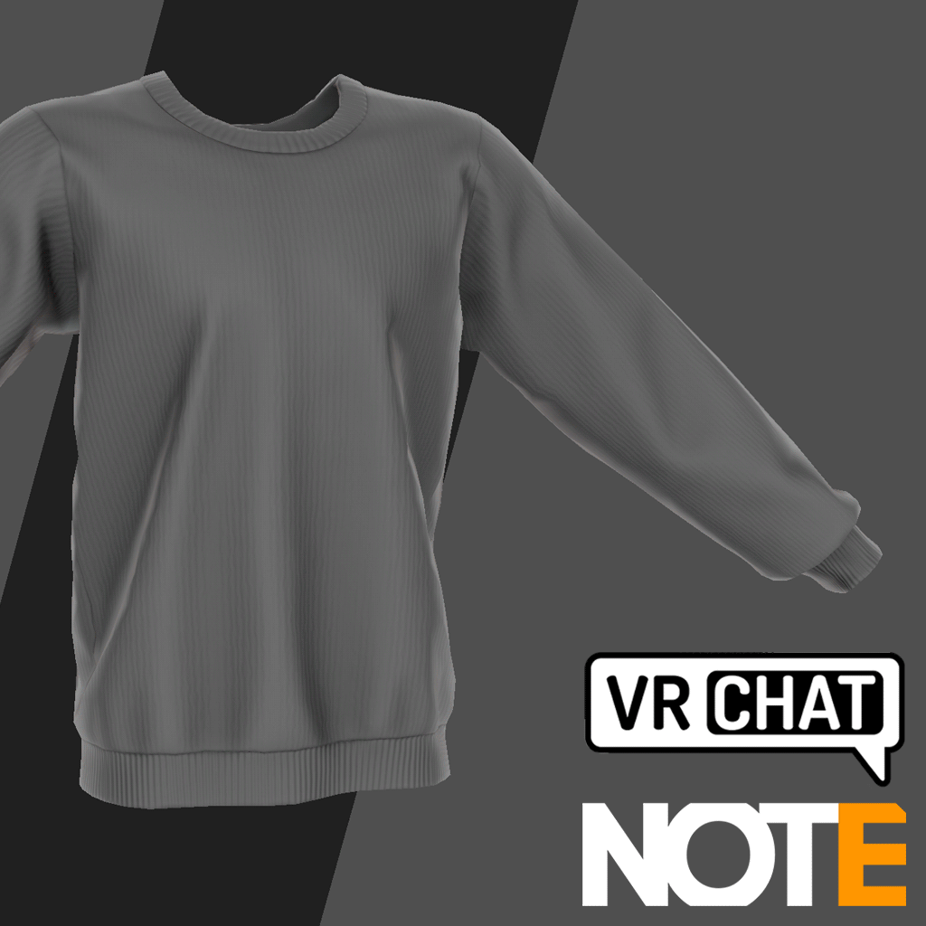 Male Sweater - VRChat Avatar Asset