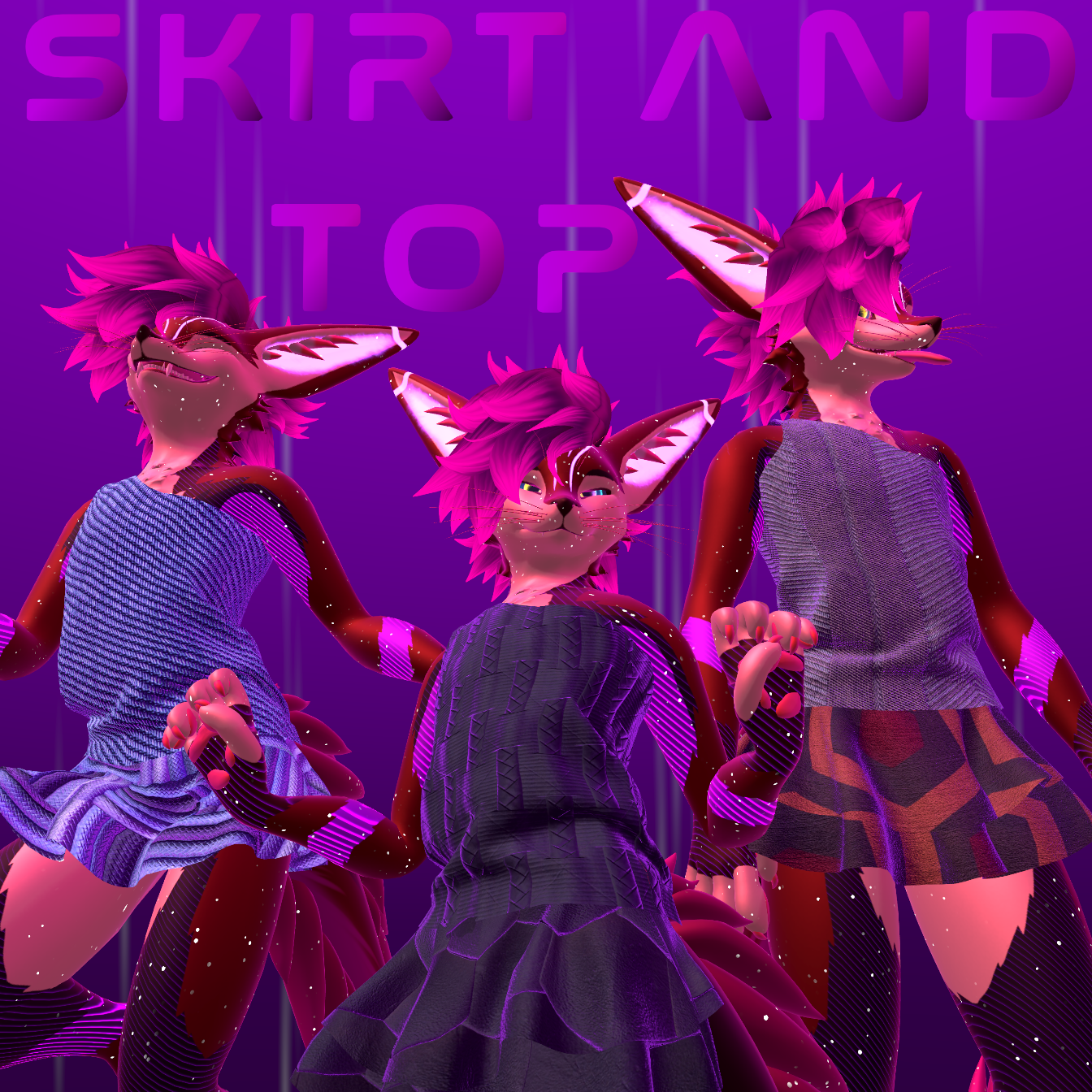 Skirt and Top for Rexouium