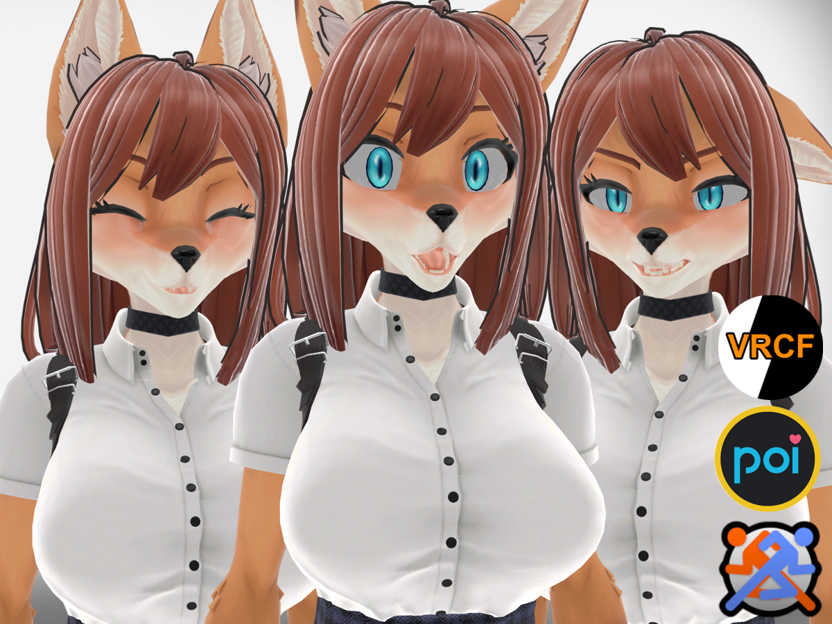 VRC|Fox Girlfriend |PC|Quest|Good|
