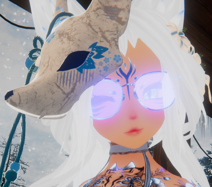 Mizuki Hanea- VRChat 3.0 Avatar (PC) The Frost Kitsune!