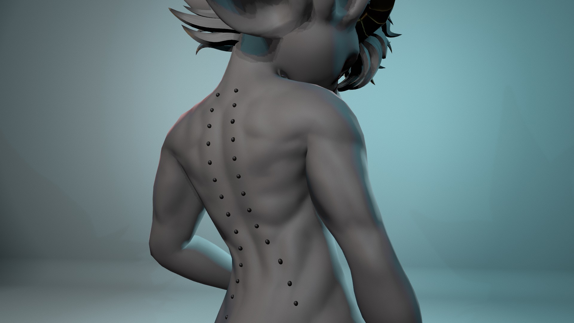 Nardoragon Spinal Ladder Piercings