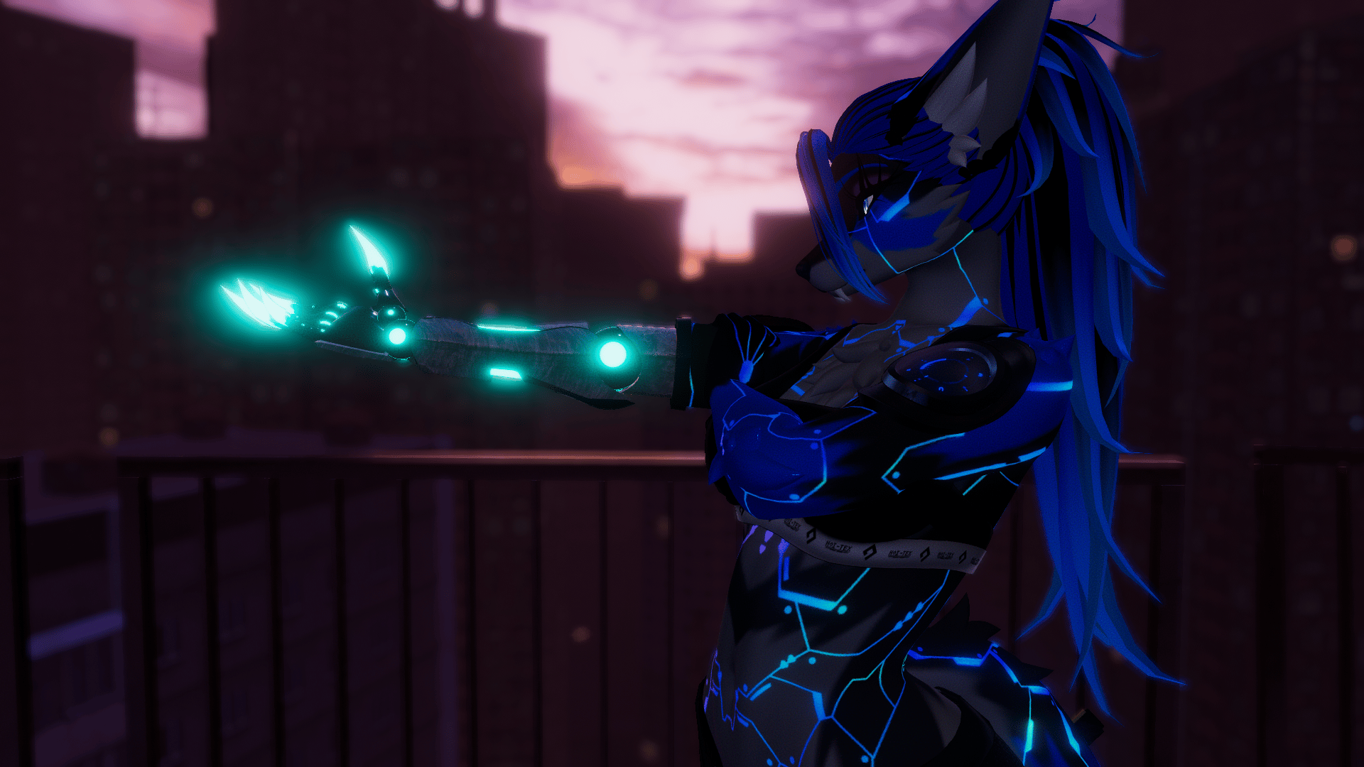 Bionic Arms for Nebula Foxigen
