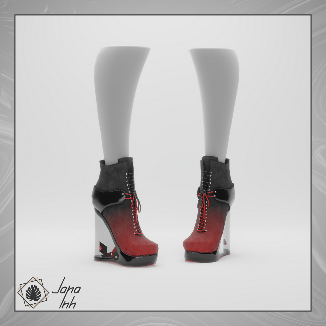 Wedge/Sneaker Heel Set