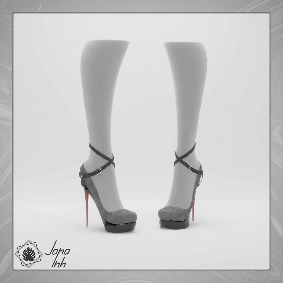 Strapped Heels