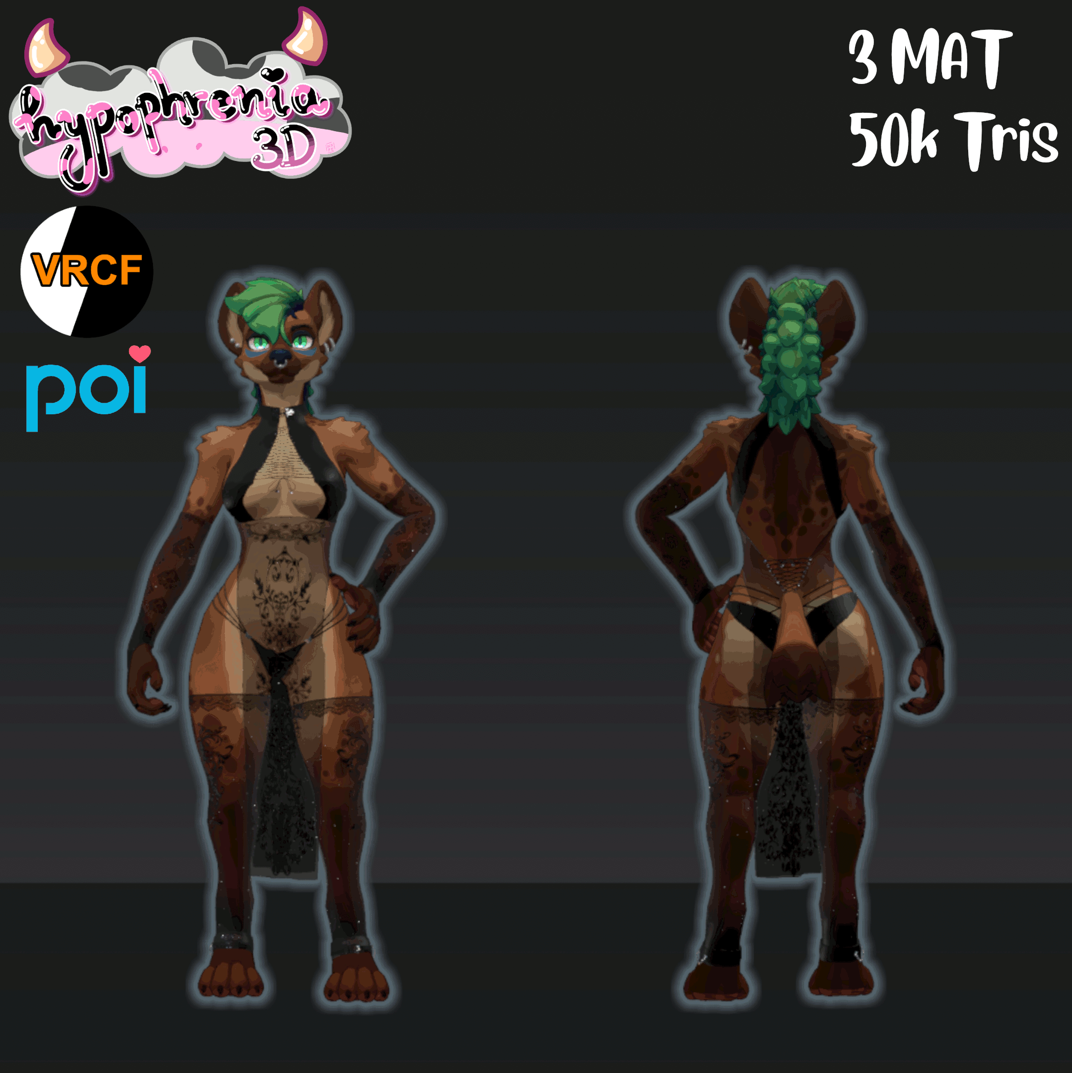 Lingerie Dress [Magician || Runner || Hyenid] 