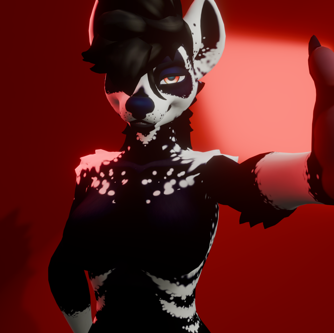 Ghost Faced Hyenid Texture