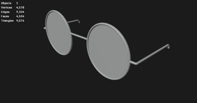 Simple Round Glasses