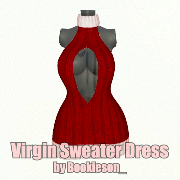 Virgin Killer Sweater Dress