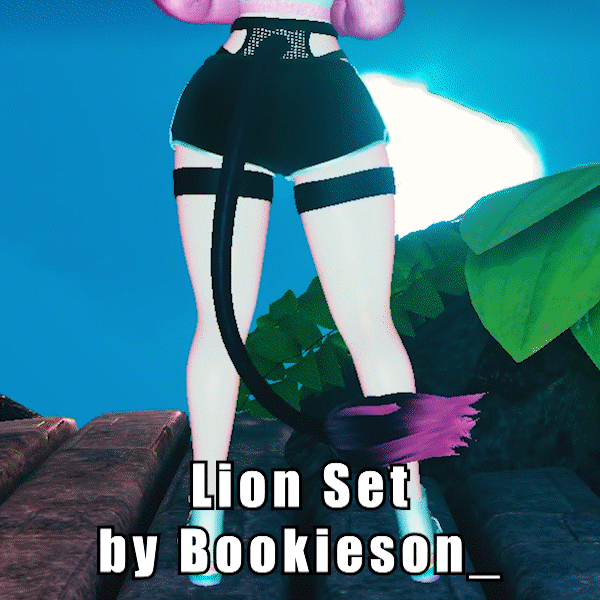 Lion Set (ears, whiskers, & tail)