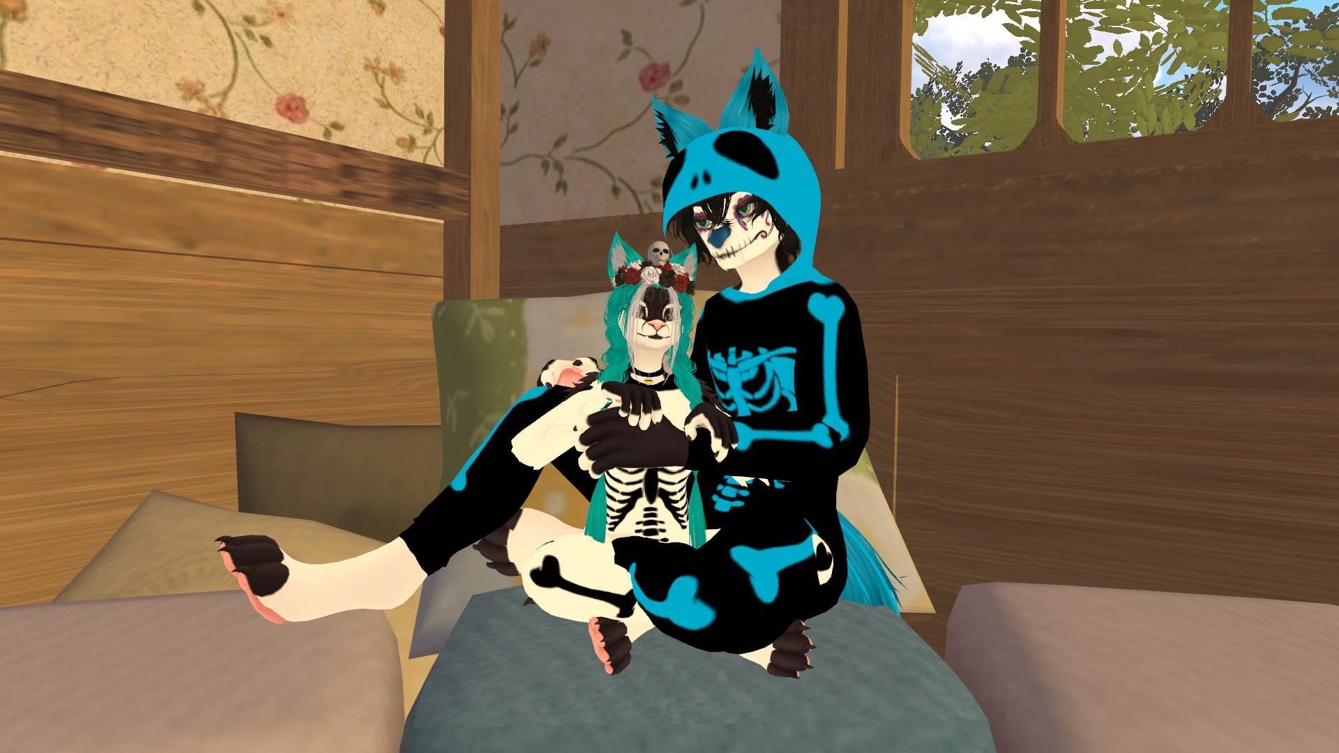 Azúcar & Calavera the Day of the Dead Opti Furries! | PC & Quest & FCT