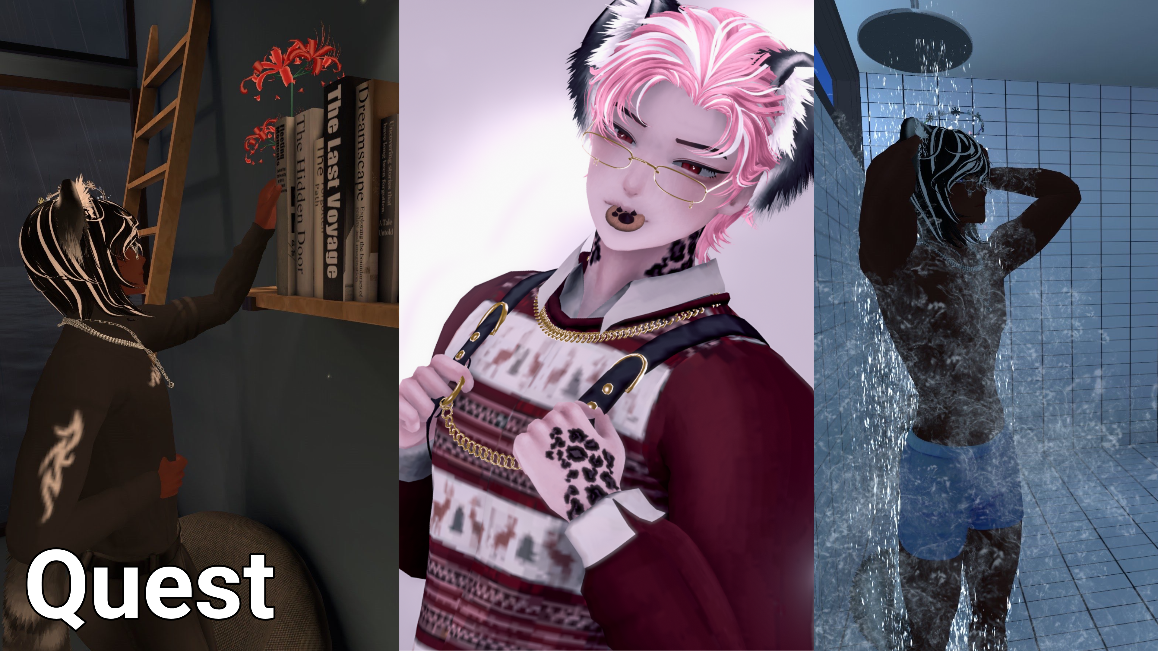 Cloud the Winter Snow Leopard (w/Opti) | PC & Quest & FT