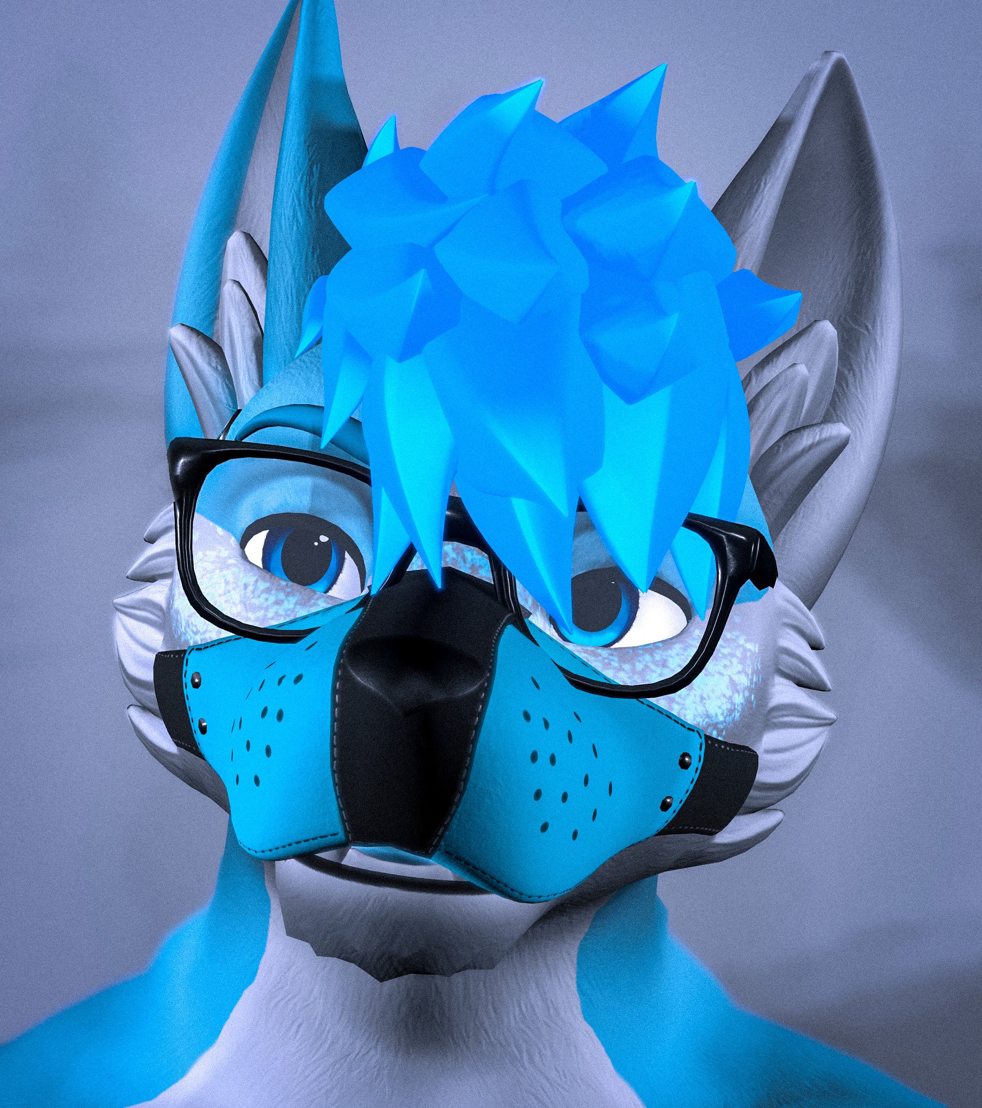 πΊπ€ Pup Mask for Winterpaw β VRCFace Tracking (PC)