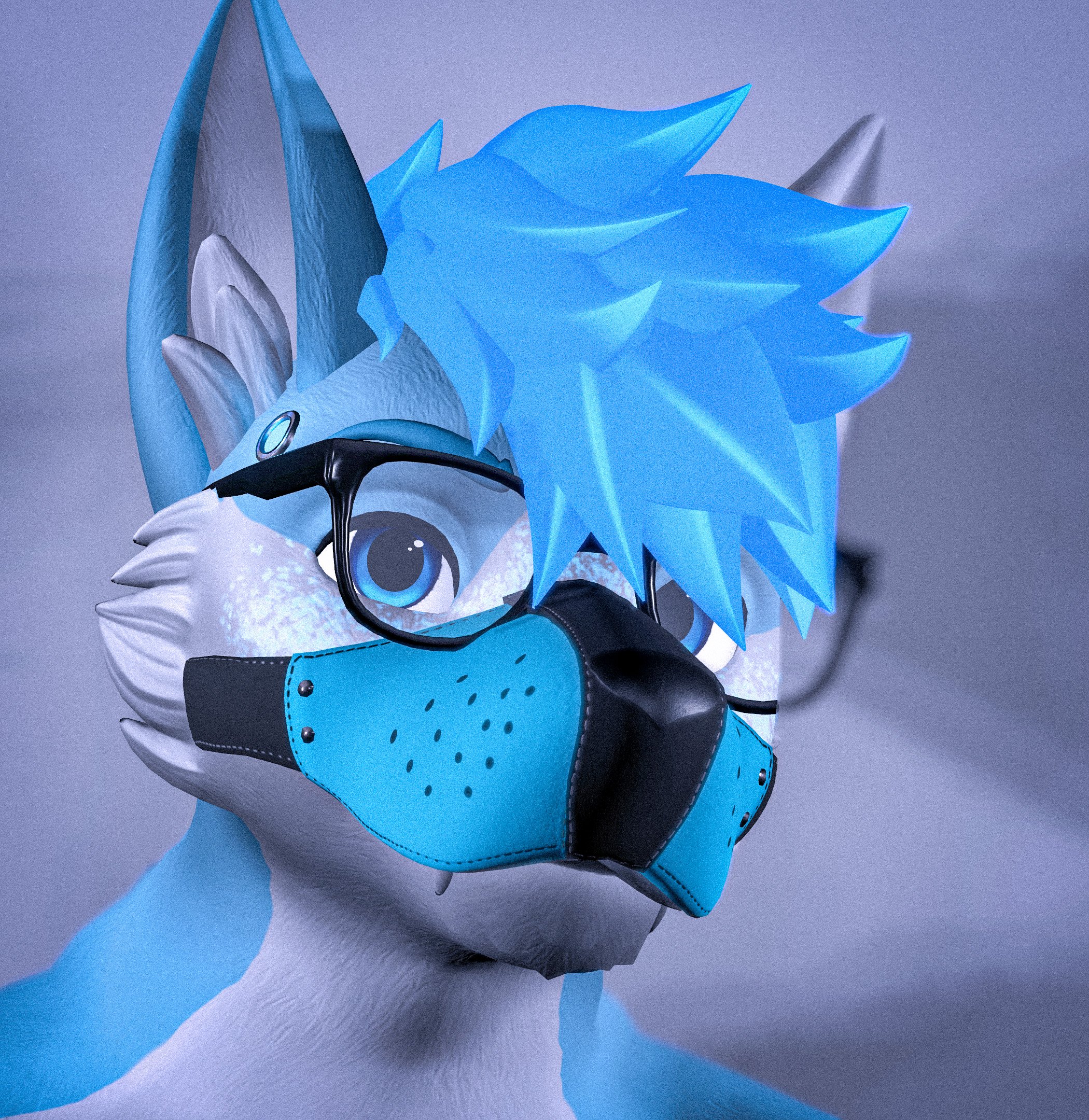 πΊπ€ Pup Mask for Winterpaw β VRCFace Tracking (PC)