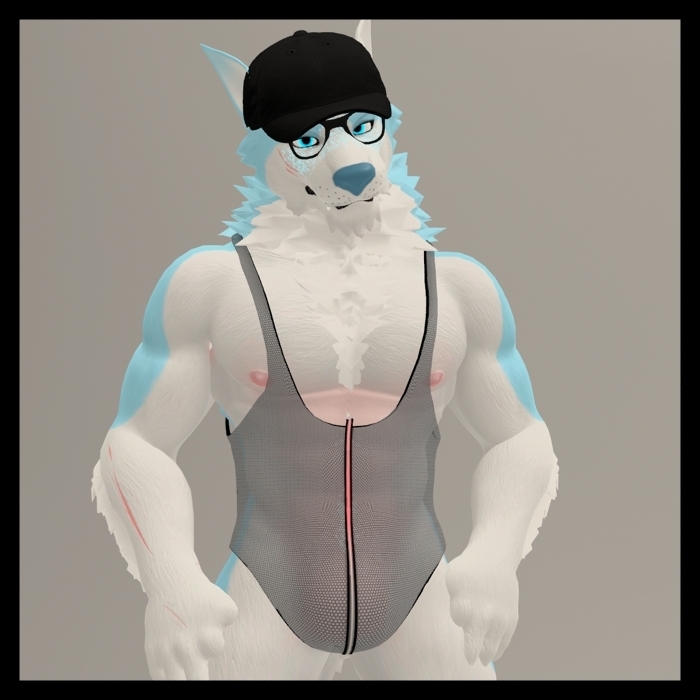 Body Suit for Wolfman Avatar (VRChat)