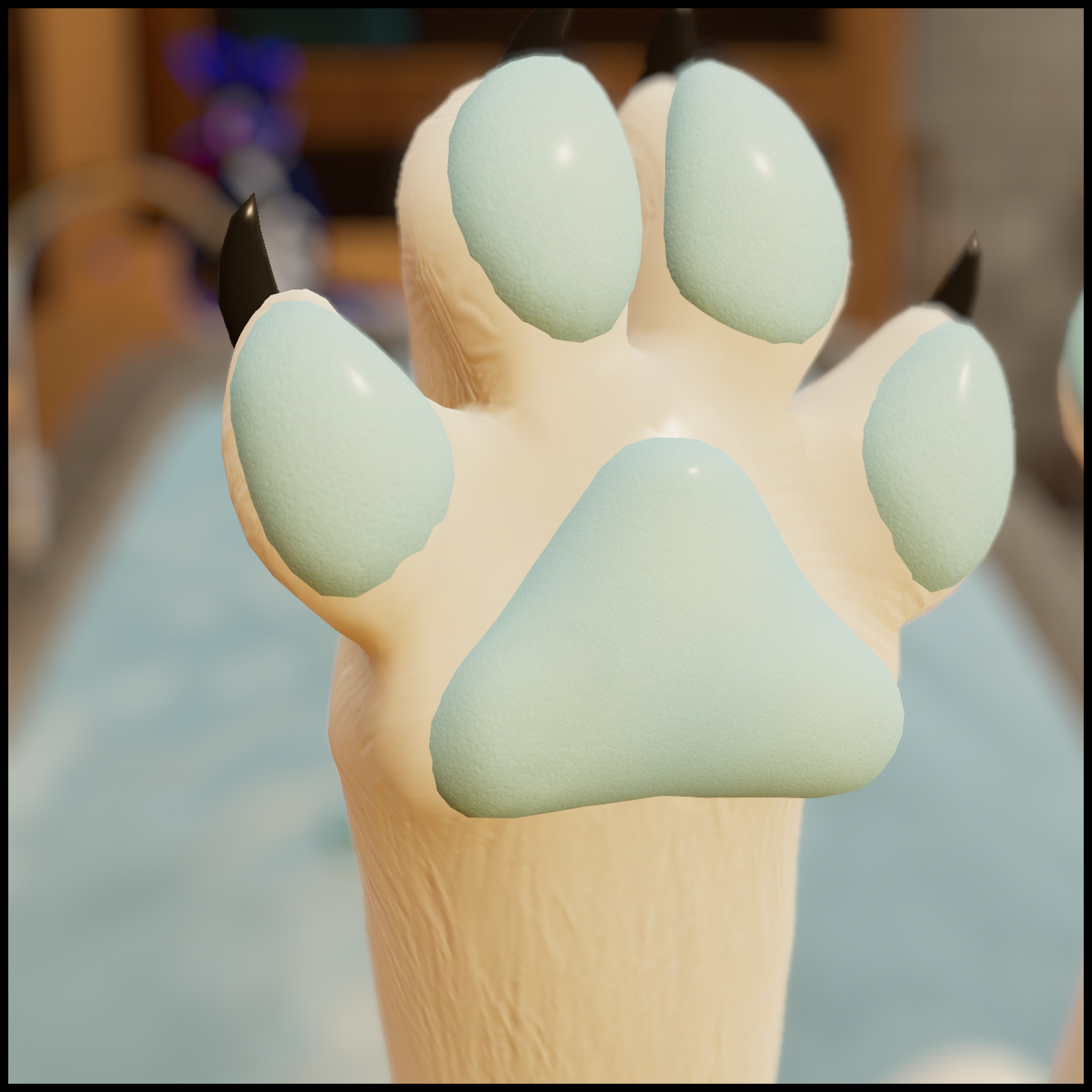 Wolfman Interactive Beans (VRChat)