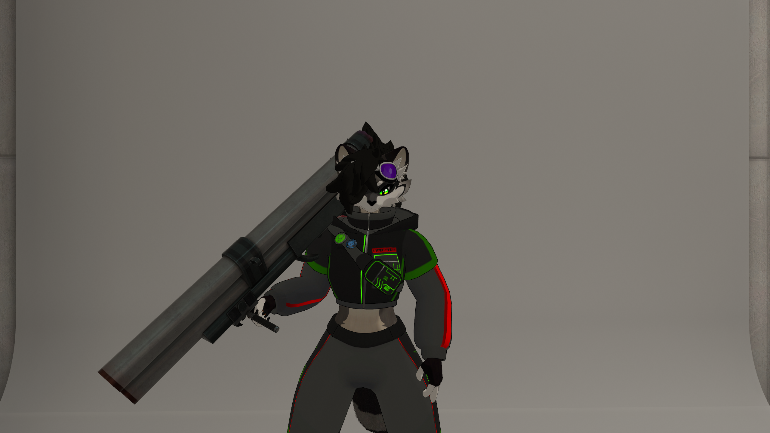 SPNKR SSM (Surface-to-Surface Missile) Launcher (VRChat Asset)