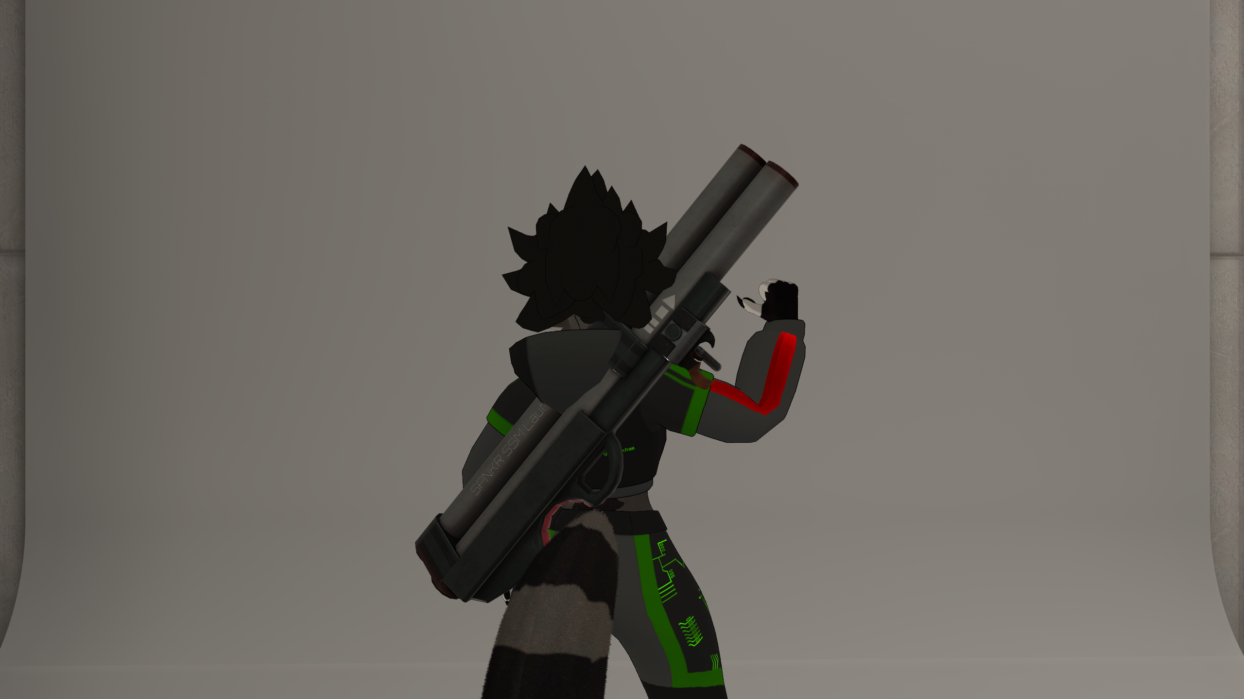SPNKR SSM (Surface-to-Surface Missile) Launcher (VRChat Asset)