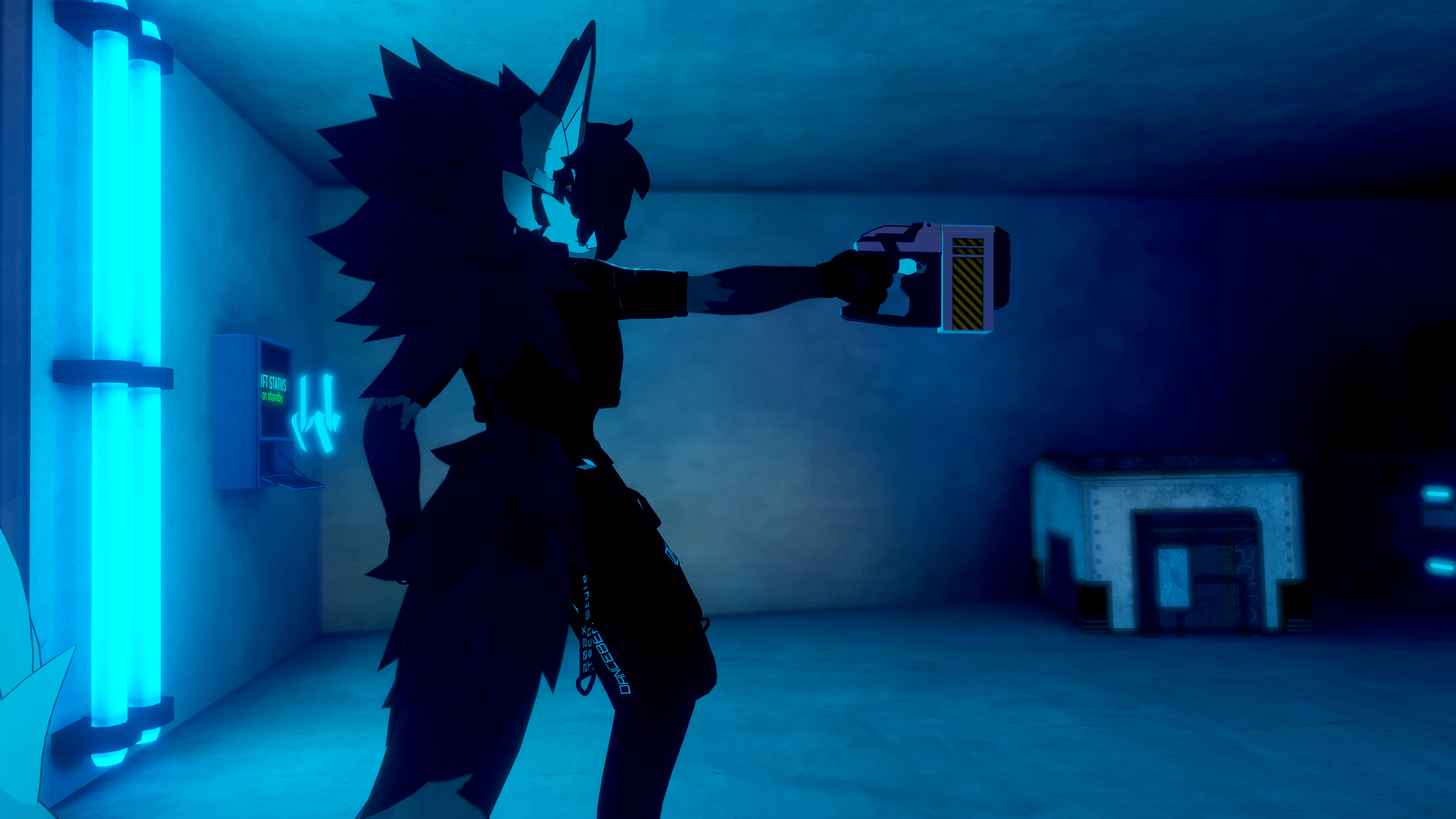 Zeus Class-Fusion Pistol (VRChat Asset)