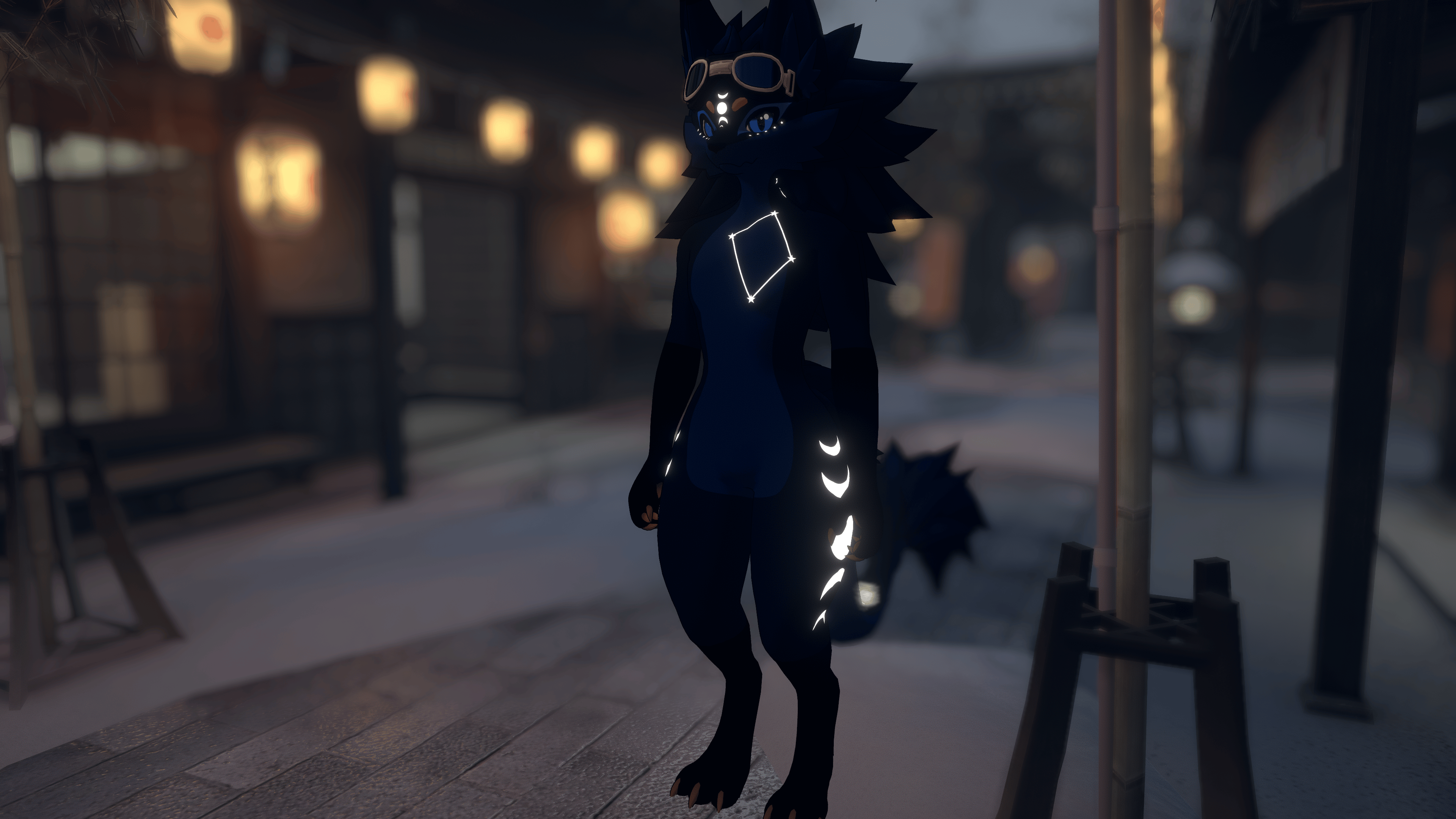 Lunar Kitsune | Novabeast Texture