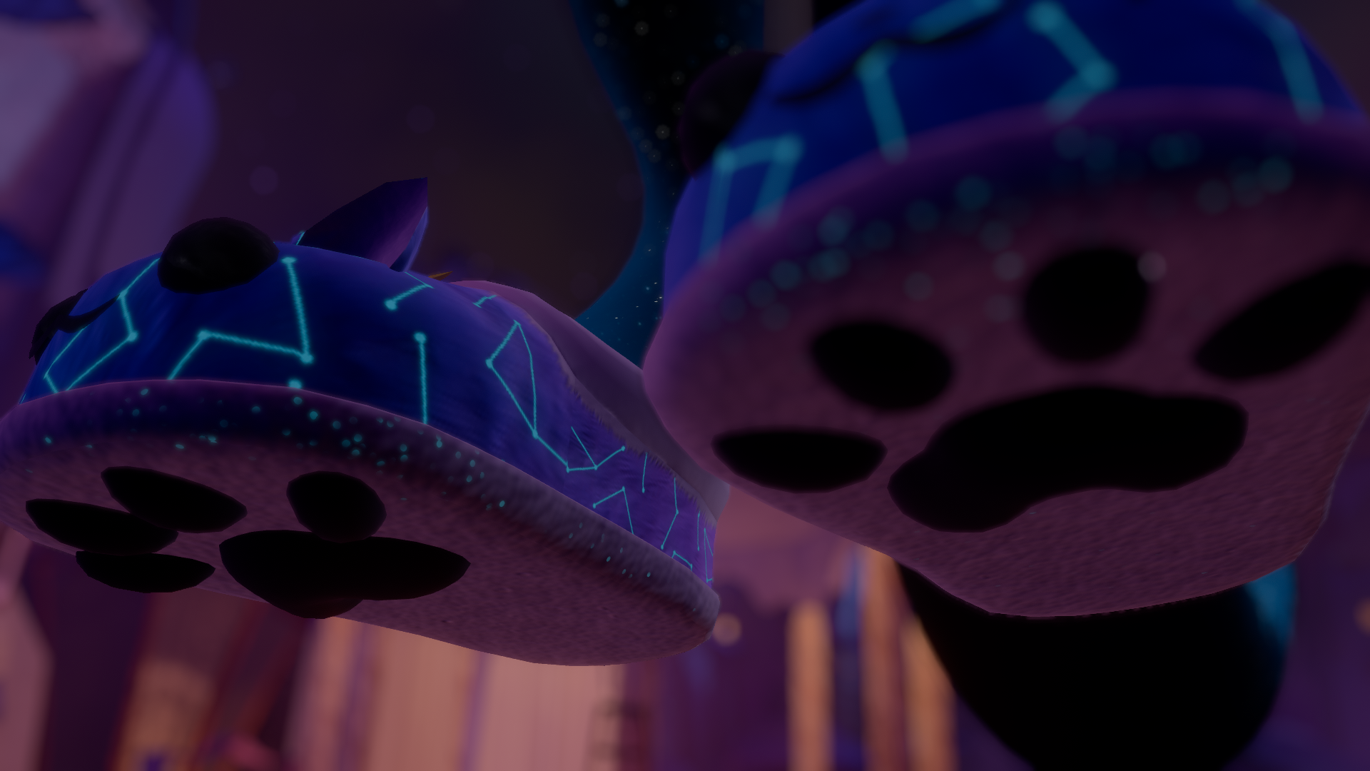 Nova cat slippers (quest glitter)