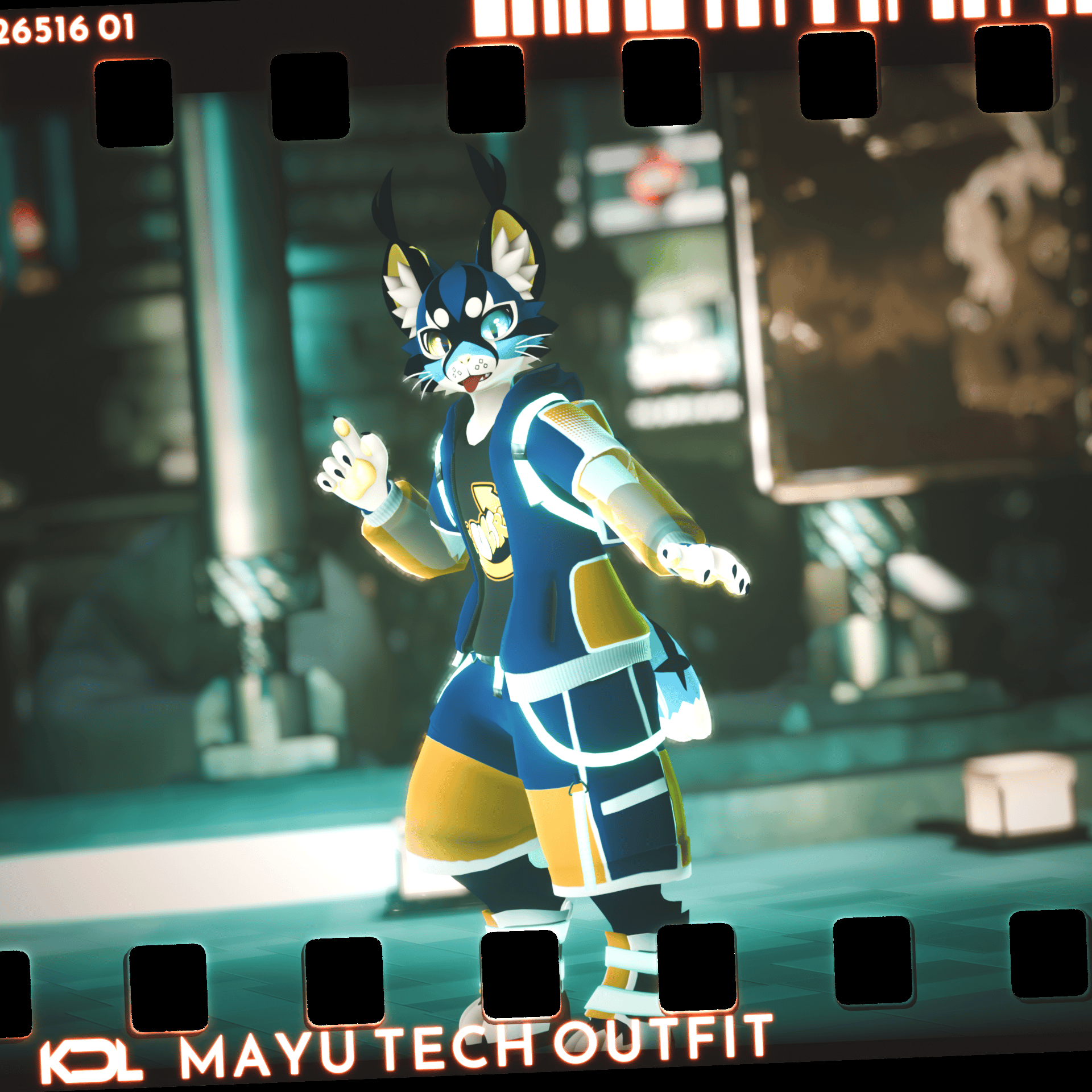 Mayu Tech Outfit - Casual Techwear