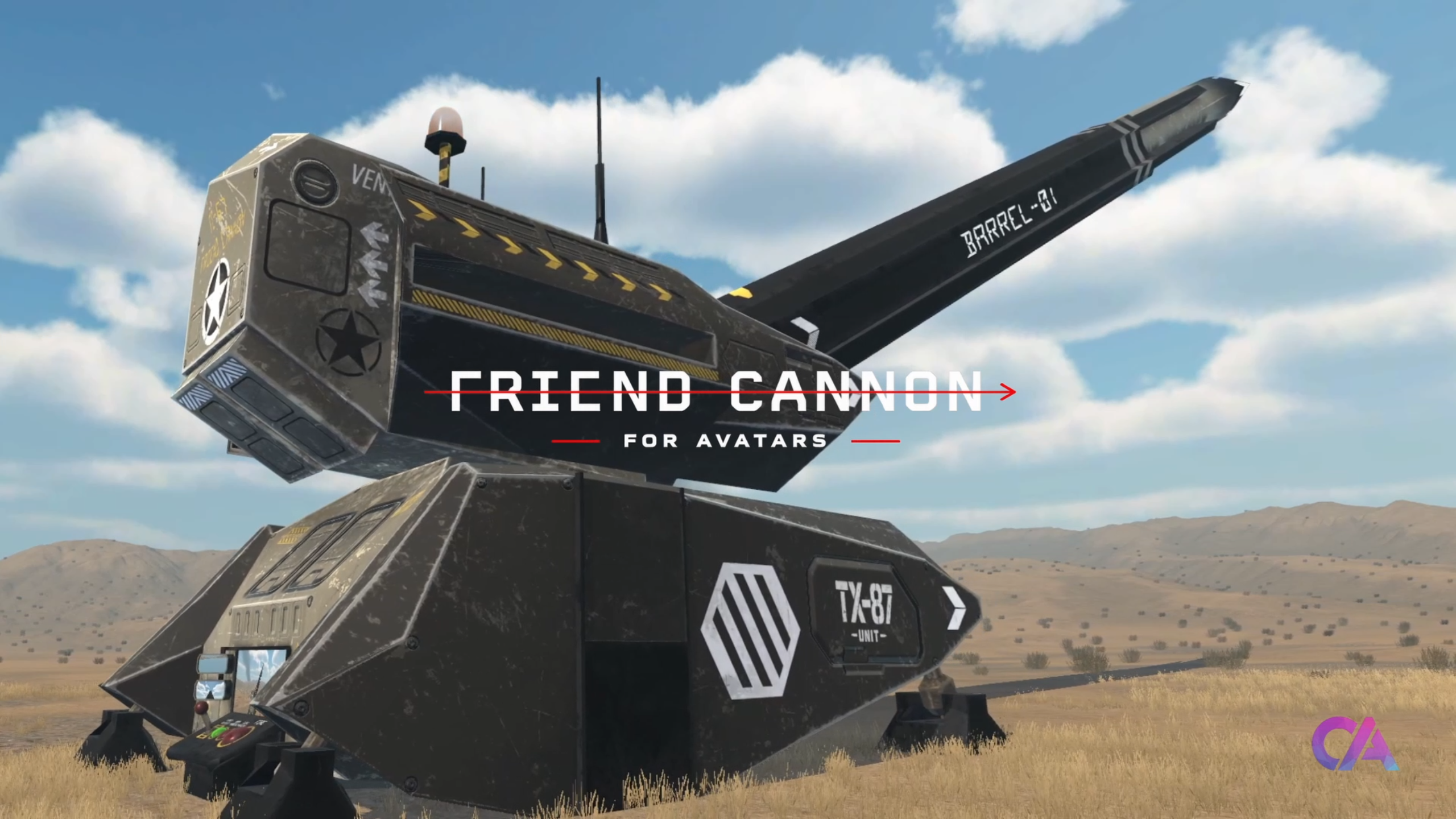 Friend Cannon for VRChat