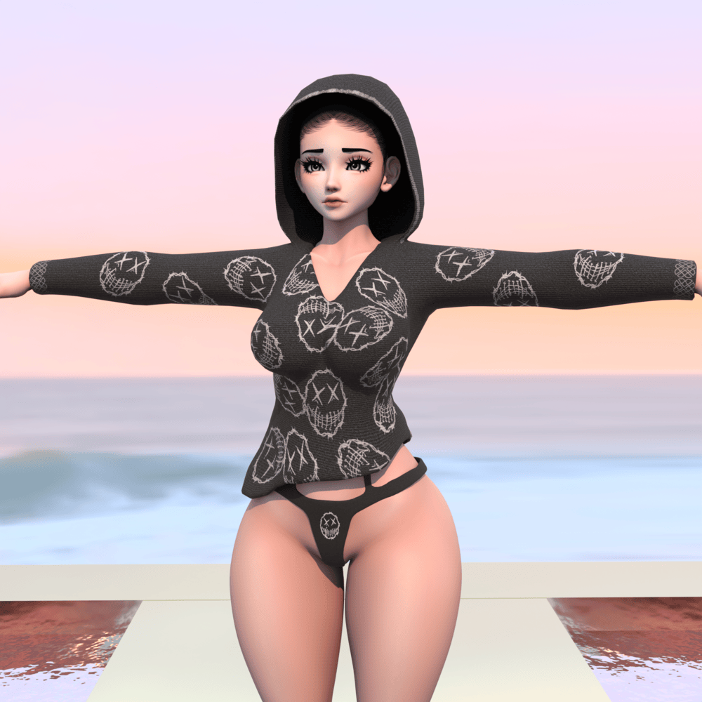 Rebel Noir Hoodie Set