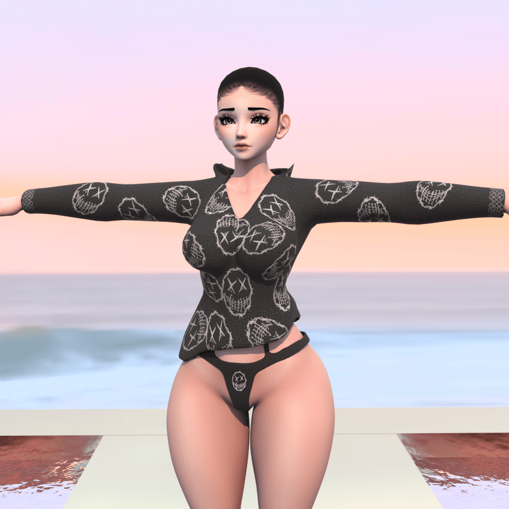 Rebel Noir Hoodie Set