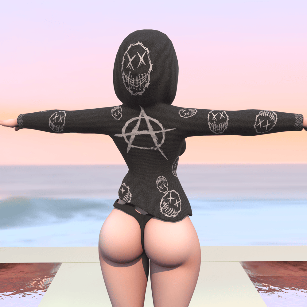 Rebel Noir Hoodie Set
