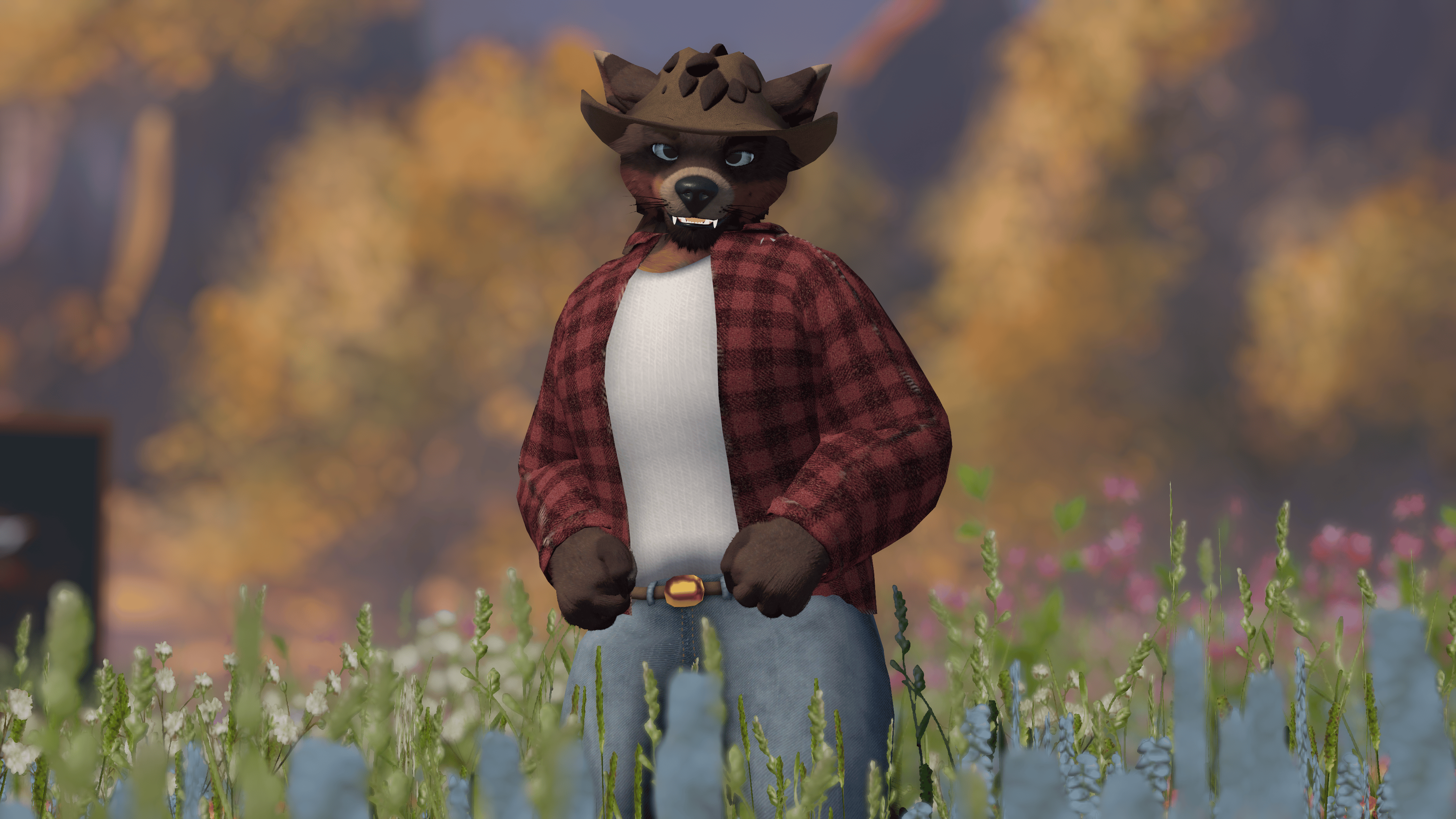 Rust Whisker and Canis Revamp Cowboy Set