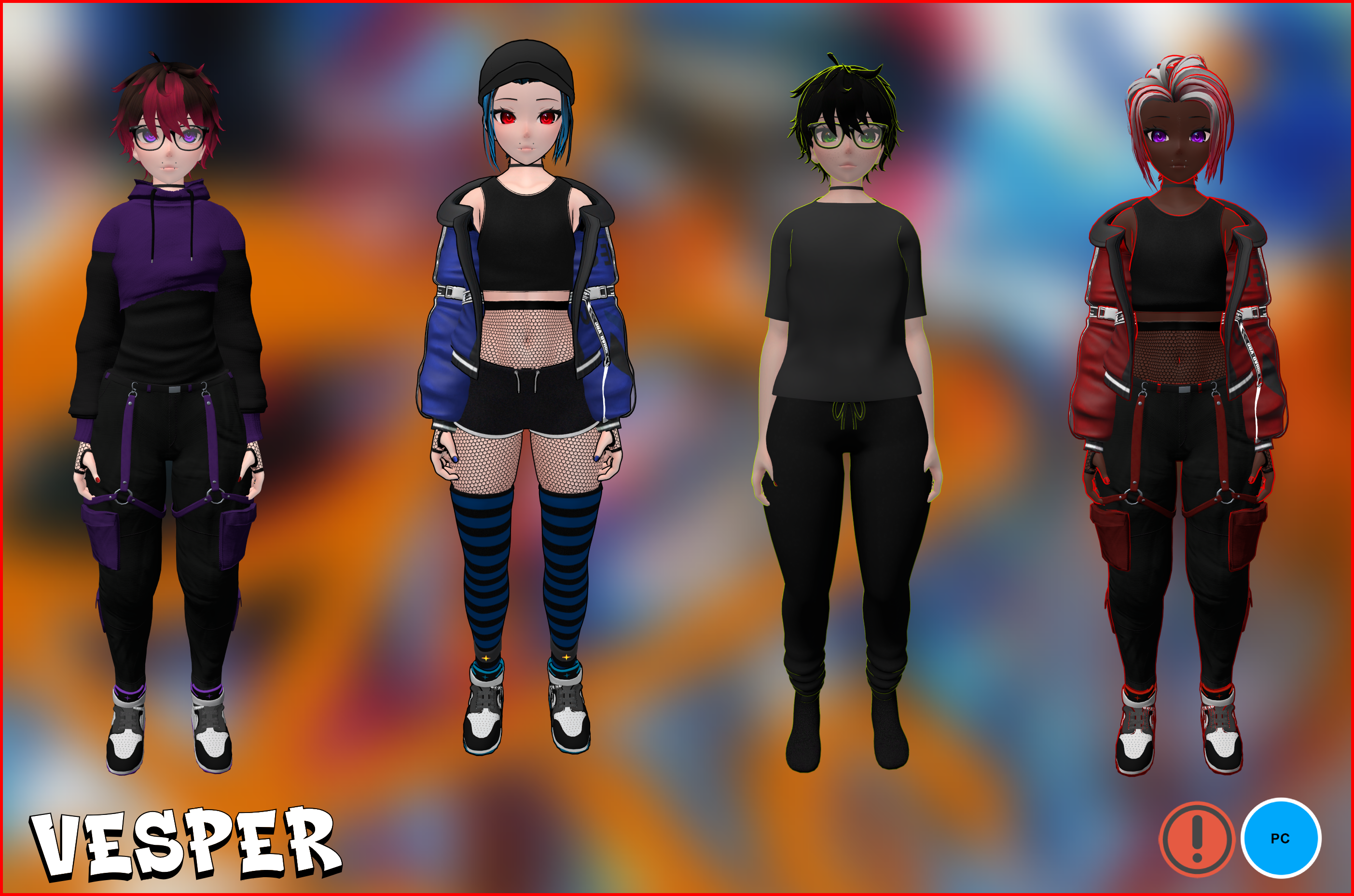 Vesper Femboy Street Dancer (PC + Opti) (SPS + Gogo)