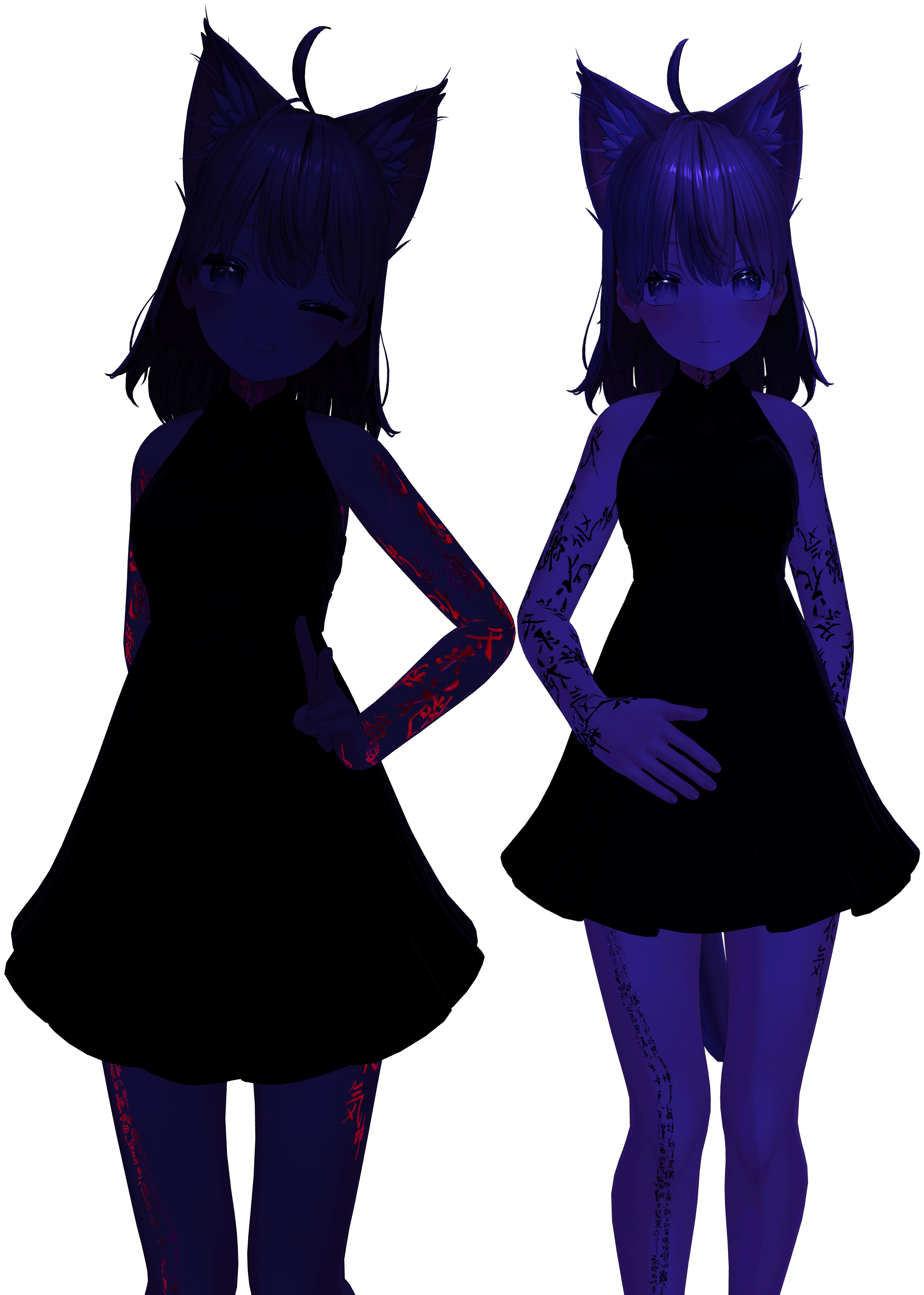 Midnight Calligraphy ( 夜墨 )/ tattoo ( タトゥー )