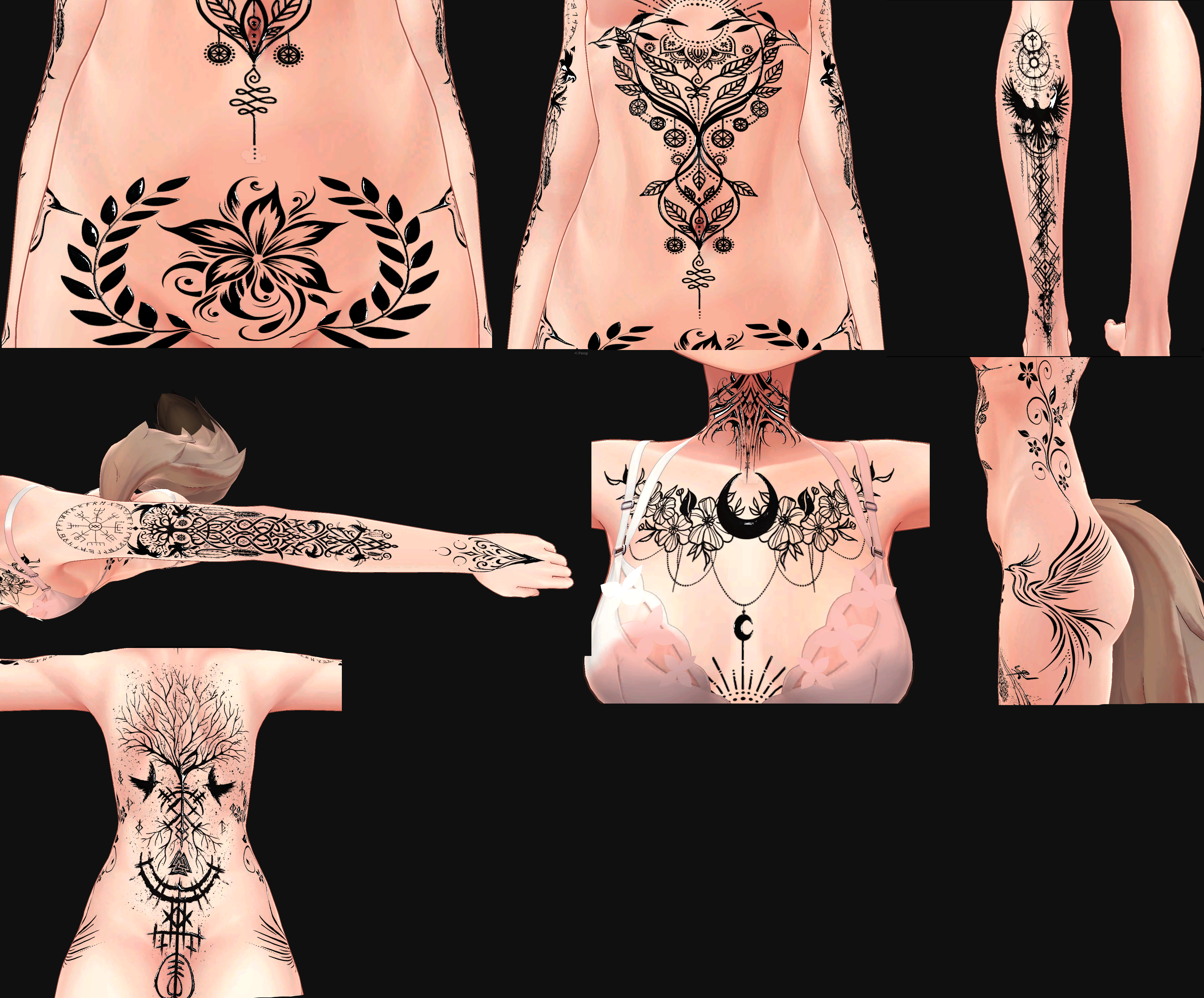 Tree of the Veil ( 帳の樹 )/ tattoo ( タトゥー )