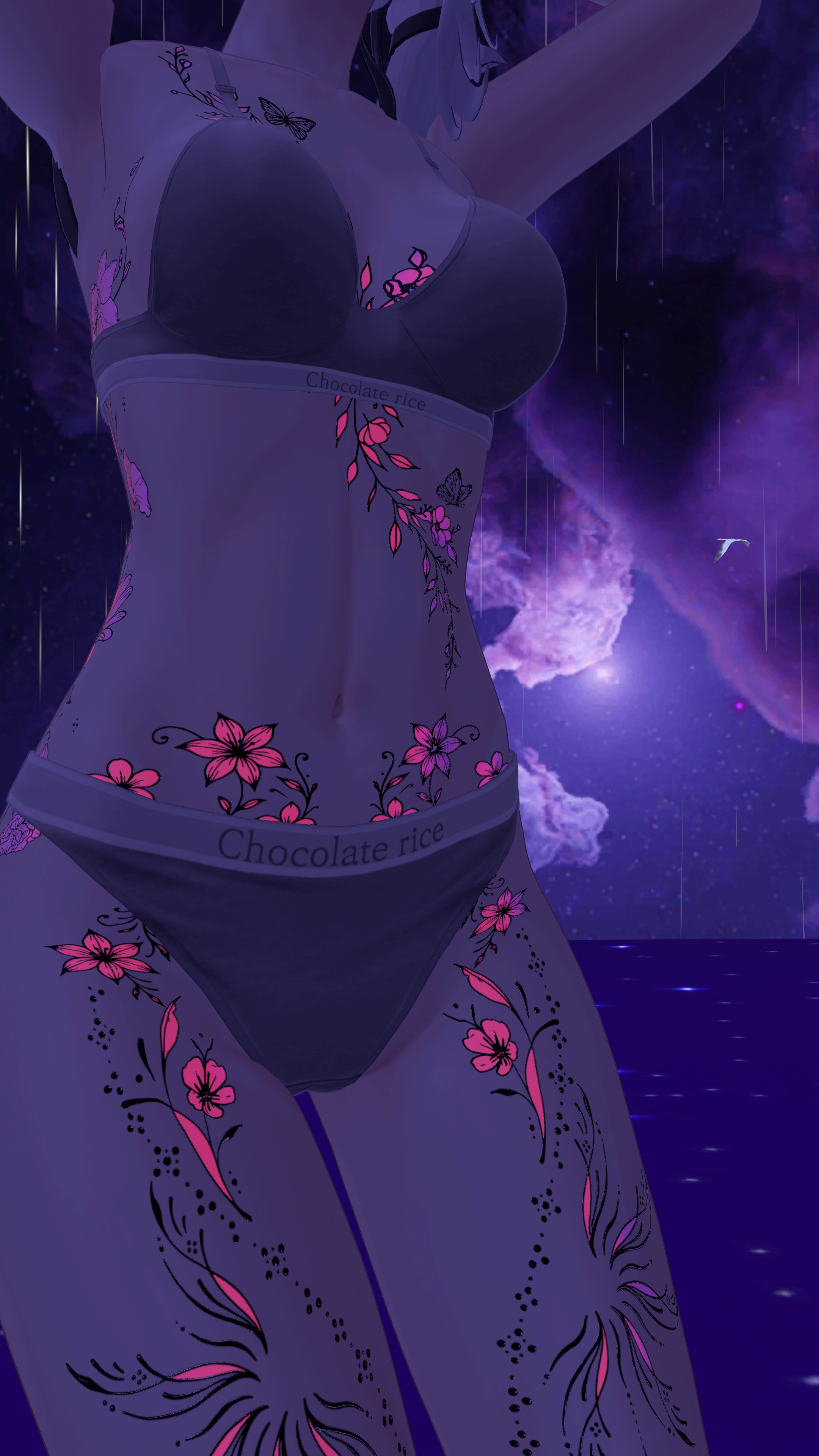 Moonlit Petal Rite ( 月下花儀 )/ tattoo ( タトゥー )