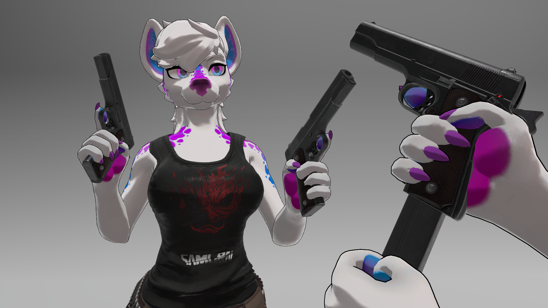 M1911 Akimbo Pistols (VRCHAT + Quest)