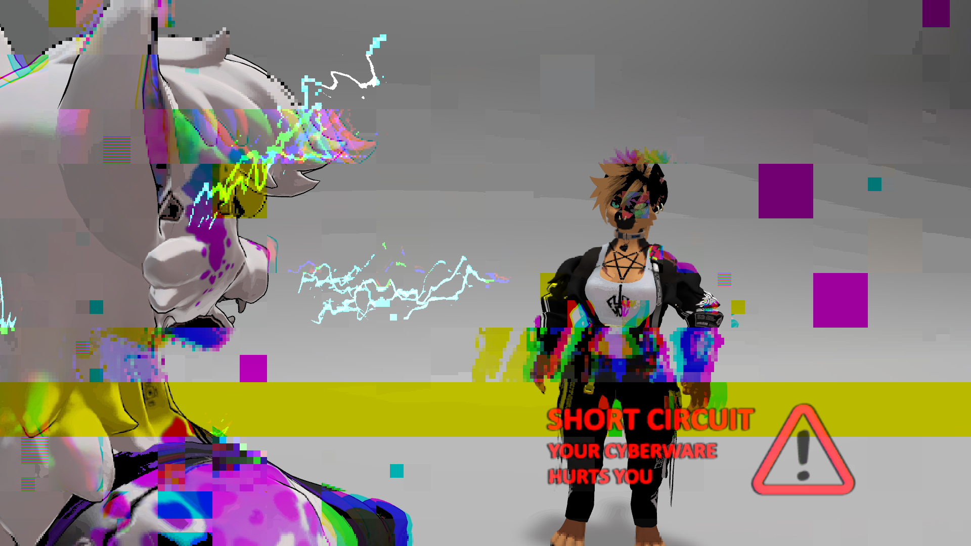Punk Hacker Roleplay Asset - FREE (VRCHAT)