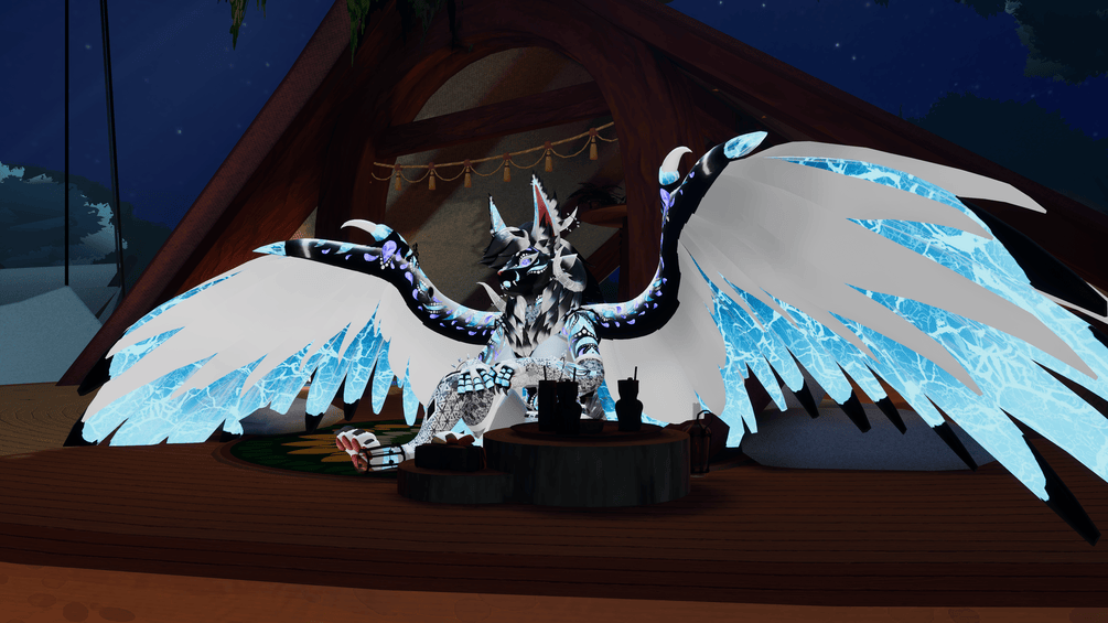 Windstorm Wings For Vrchat (VRCFURY)