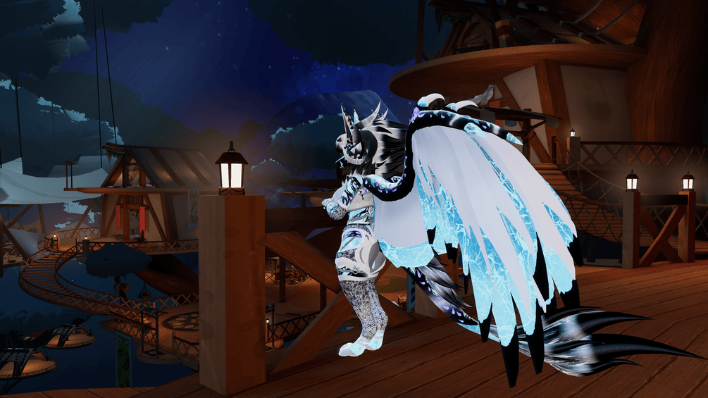 Windstorm Wings For Vrchat (VRCFURY)