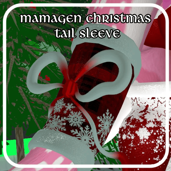 Mamagen Christmas Tail Sleeve (VRCFURY)